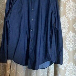 Men’s Slim Fit Stretch Button Down Dress Shirt